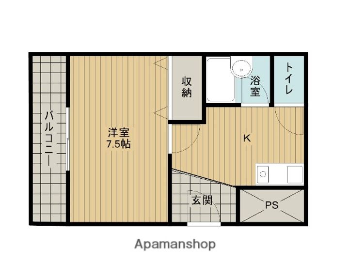 コンフォート春木の間取り