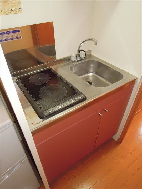 レオパレスメルツェIIのキッチン