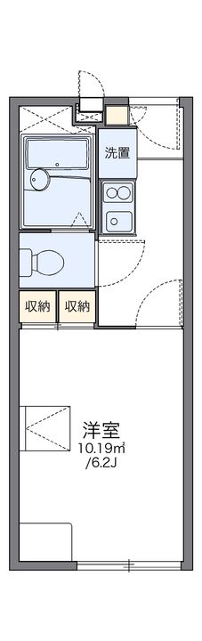 レオパレスマザーグースの間取り