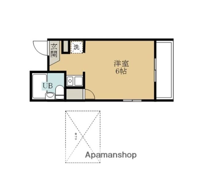 ヒルズ額原Ⅱ-202の間取り