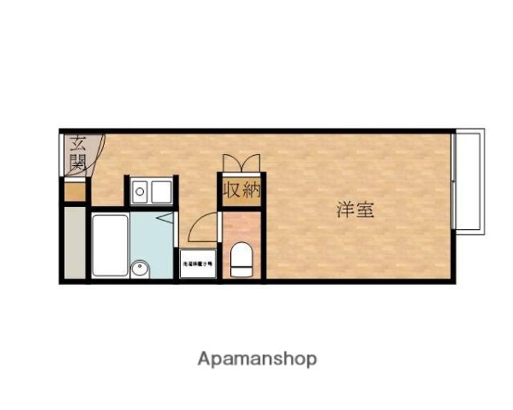 パレス磯上Ⅲ210の間取り