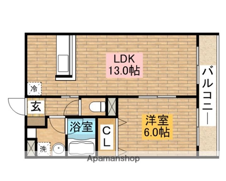 GREEN COAT105の間取り