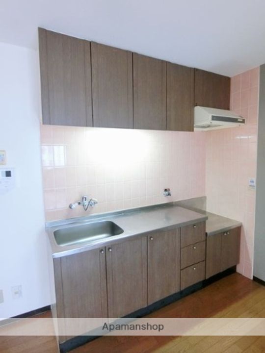 大阪府堺市北区金岡町の賃貸マンションのキッチン