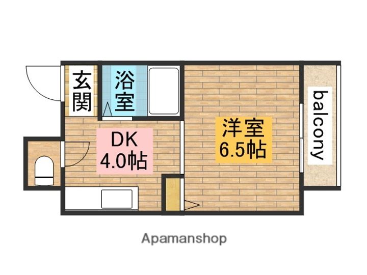 大阪府堺市北区中百舌鳥町5丁の賃貸マンションの間取り