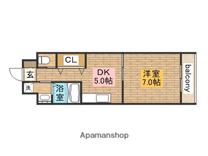 MY STAGEの間取り