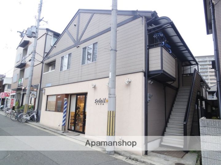 大阪府堺市北区中百舌鳥町3丁の賃貸アパートの外観