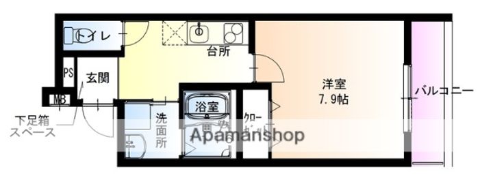 フジパレス堺今池サウス102の間取り
