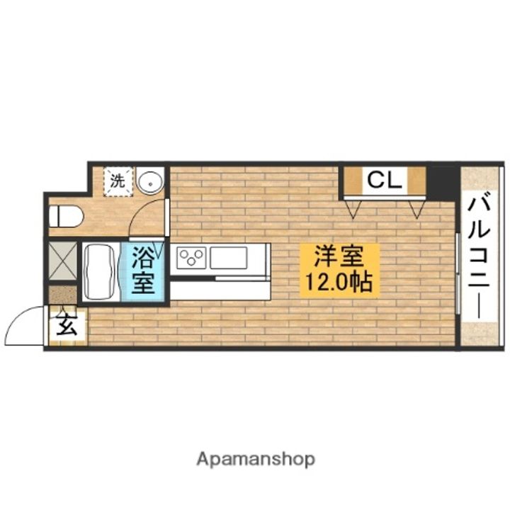 TKアンバーコート中百舌鳥507の間取り