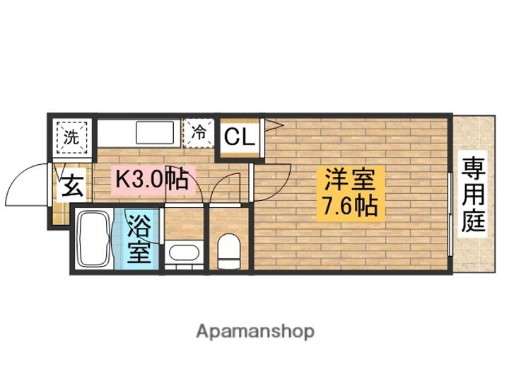 カーサ ディ パエーゼ107の間取り