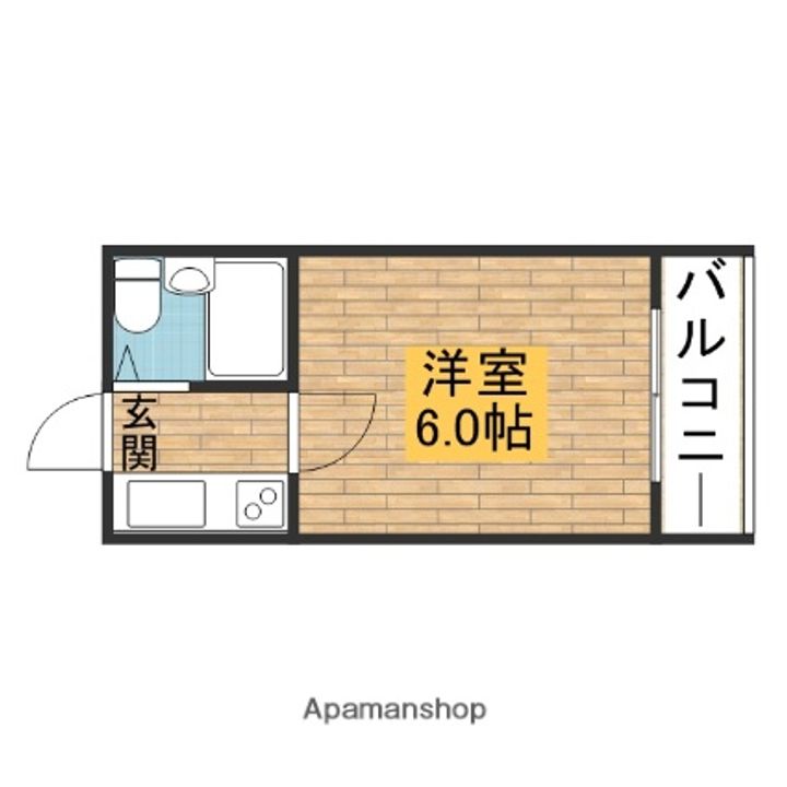 アンビエンス南旅篭403の間取り