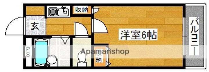 シャルムタガワの間取り