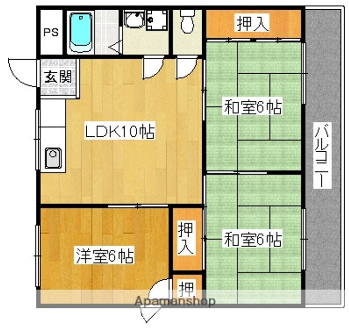TMペガサスの間取り