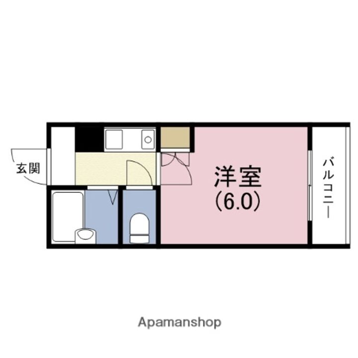 エムロード蒲生の間取り