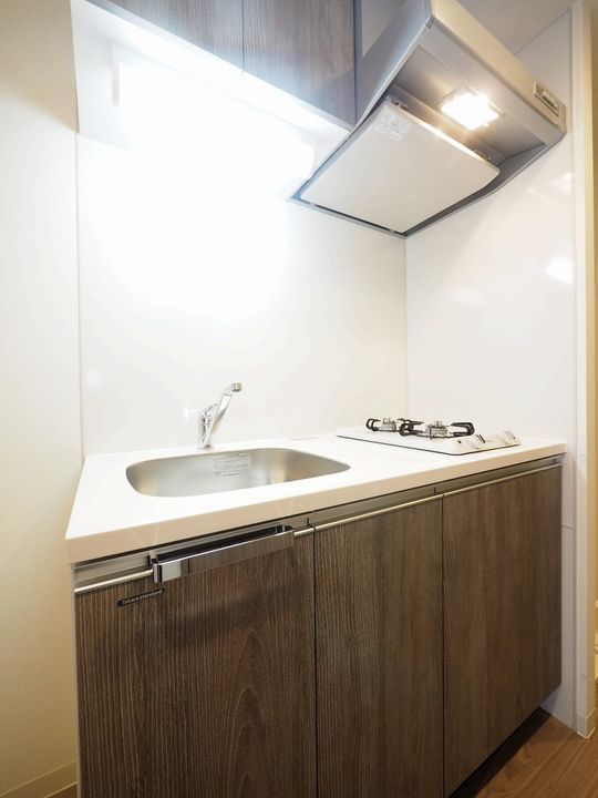 プレサンス谷町九丁目駅前のキッチン