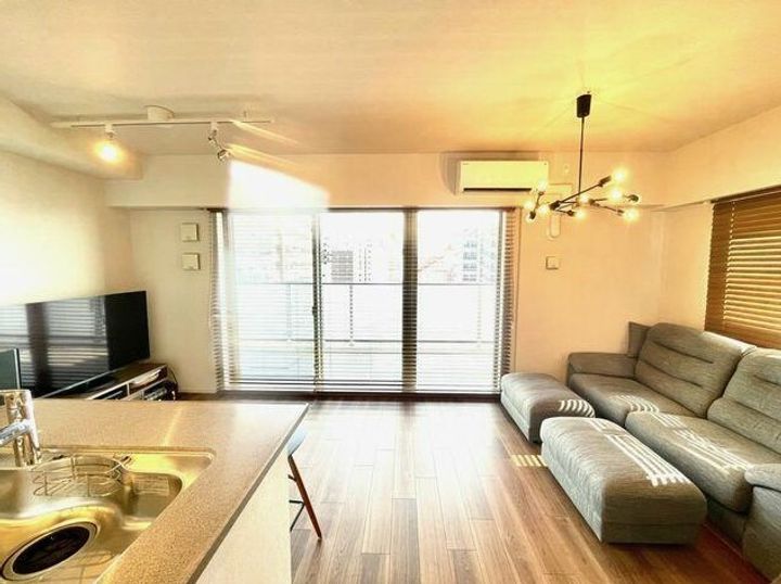 ブランズ天王寺勝山の居間