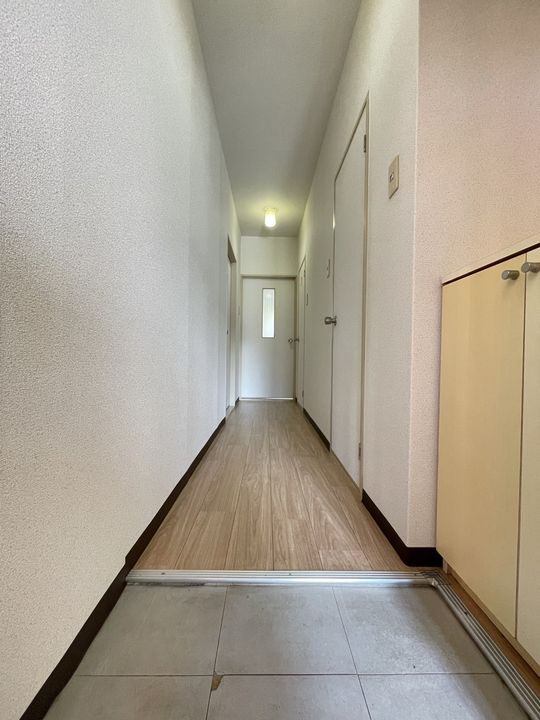 M’プラザ城東参番館の玄関