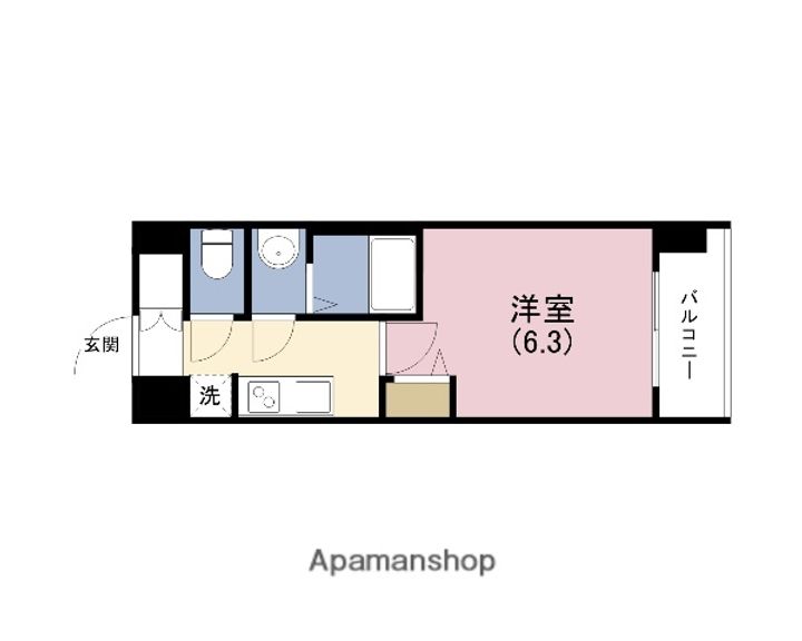 プレサンス緑橋ソレアスの間取り