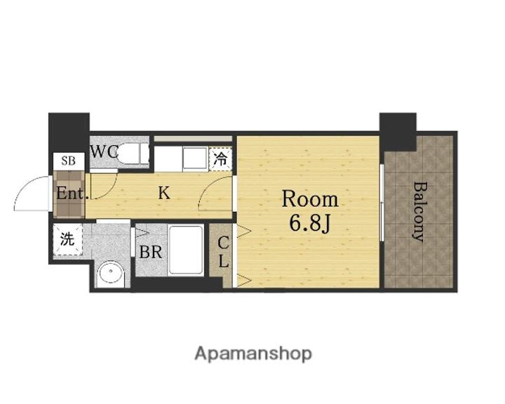 ファーストエフレシア姫里の間取り