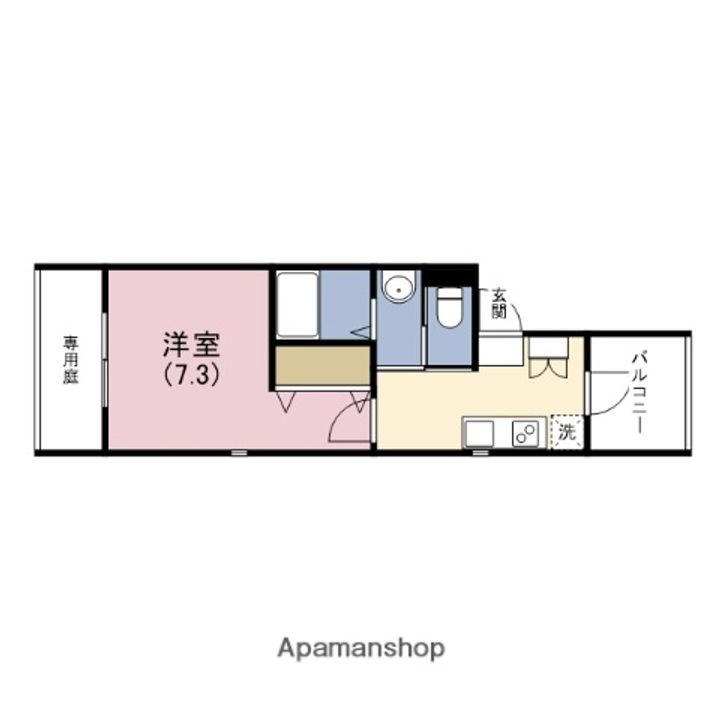 Kメゾン野田の間取り