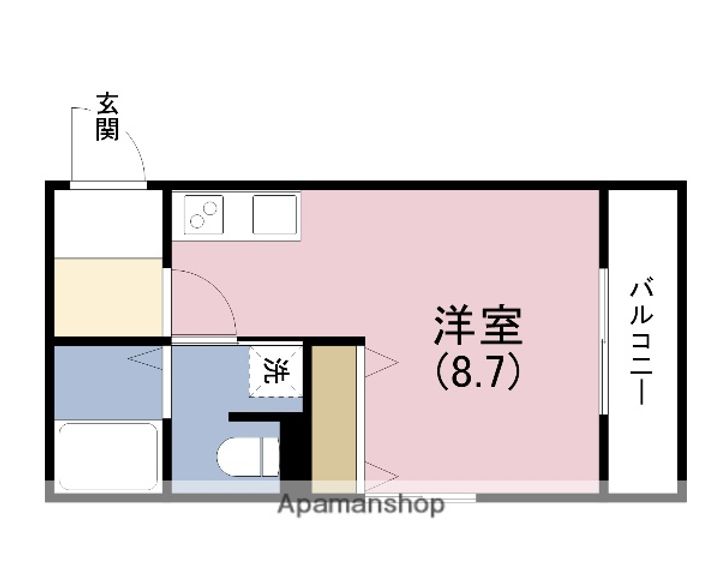 コンフォール姫島の間取り