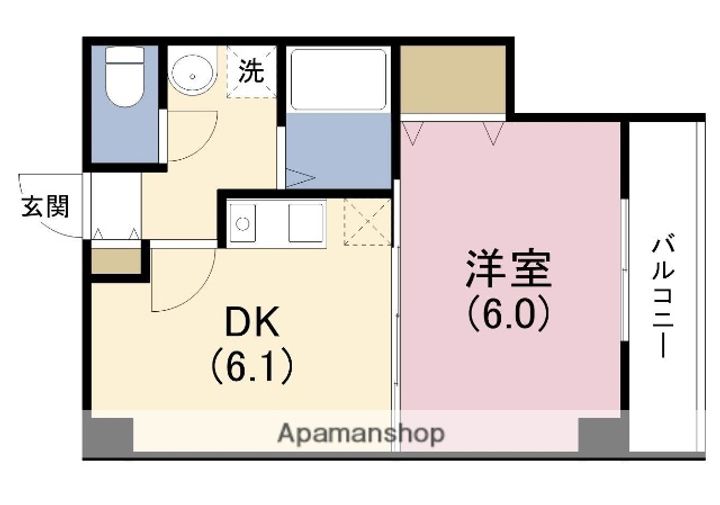 プレアデス野田の間取り