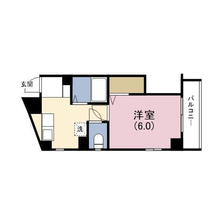 大阪府大阪市此花区春日出北2丁目の賃貸マンションの間取り