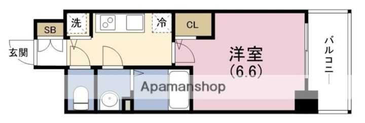 プレサンス梅田北オールの間取り