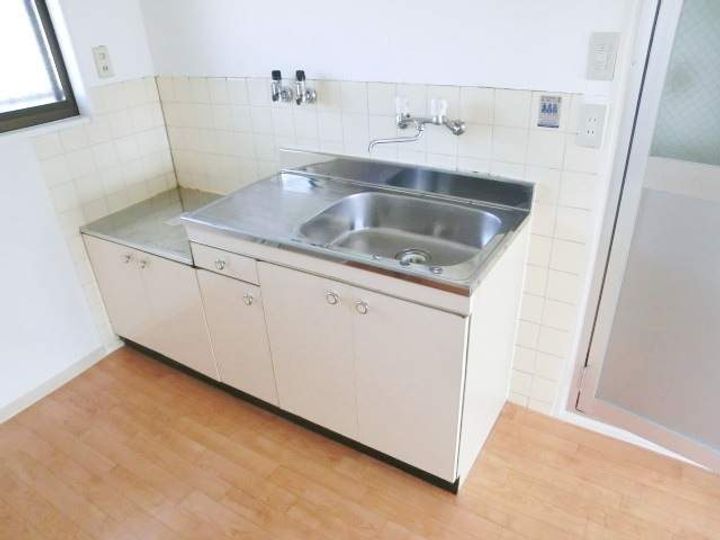 大阪府大阪市此花区伝法6丁目の賃貸マンションのキッチン