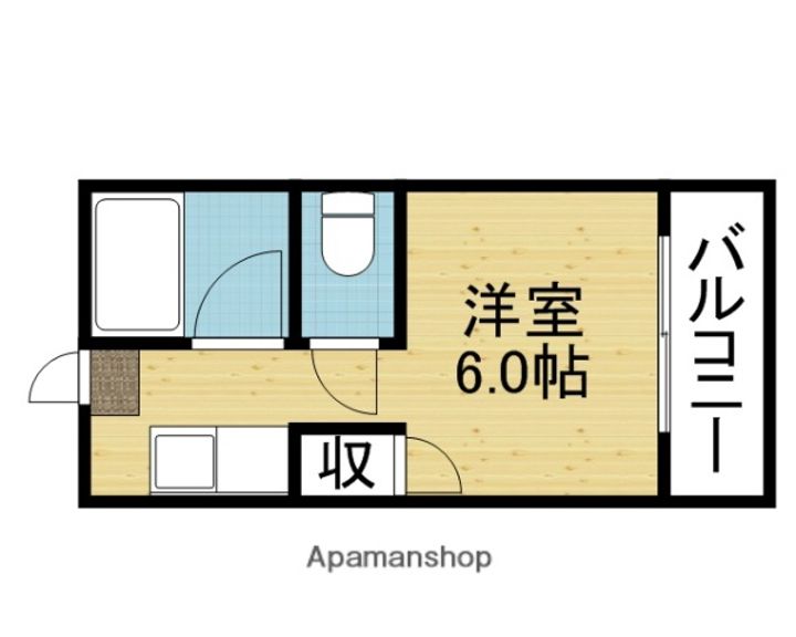 スぺラーレ今里5Fの間取り
