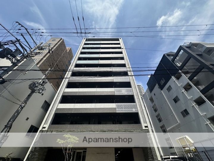 スワンズシティ谷町モデルノの外観