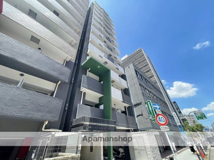 アドバンス上町台ラシュレの外観