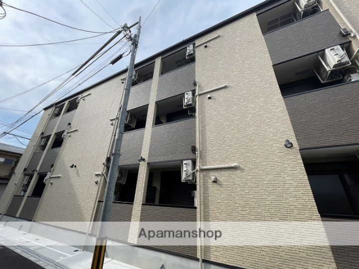 大阪府大阪市生野区鶴橋2丁目の賃貸アパートの外観