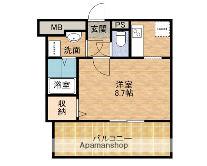 ドゥーエ森ノ宮の間取り