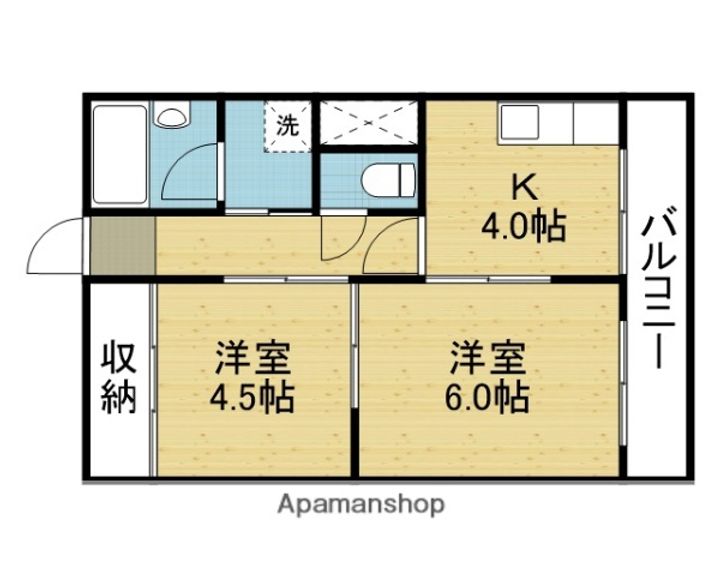 メゾン北深江205の間取り