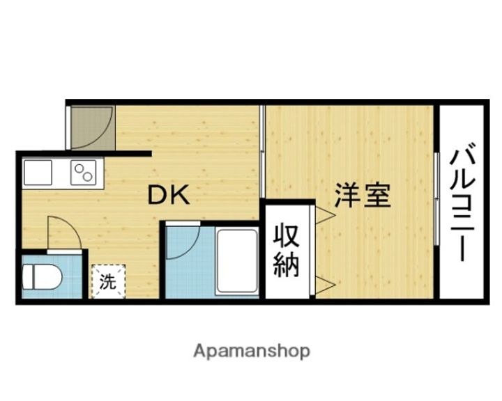 メゾン北深江の間取り