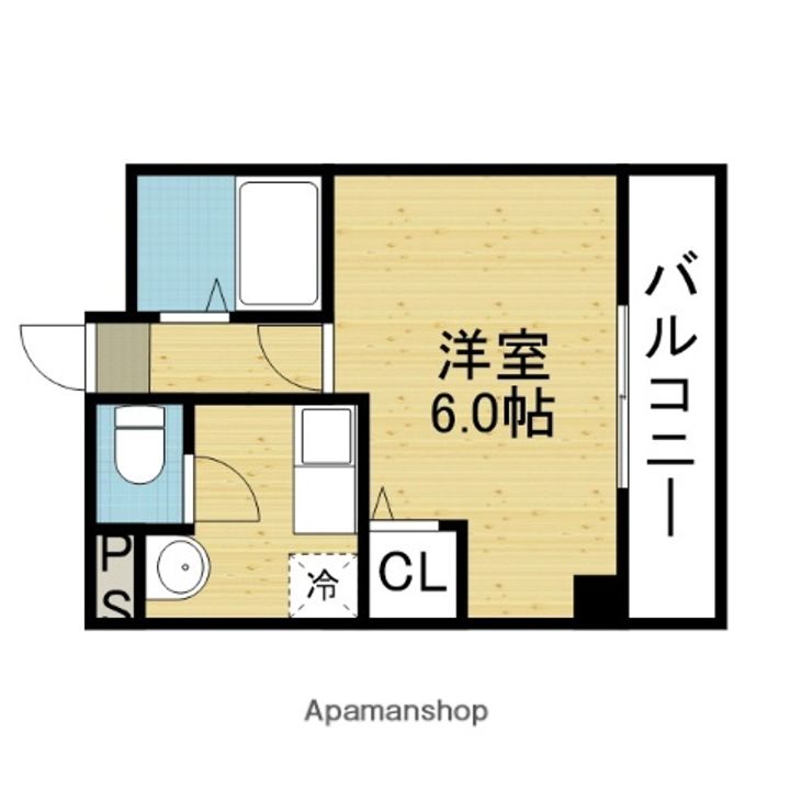 メゾンアラモード405の間取り