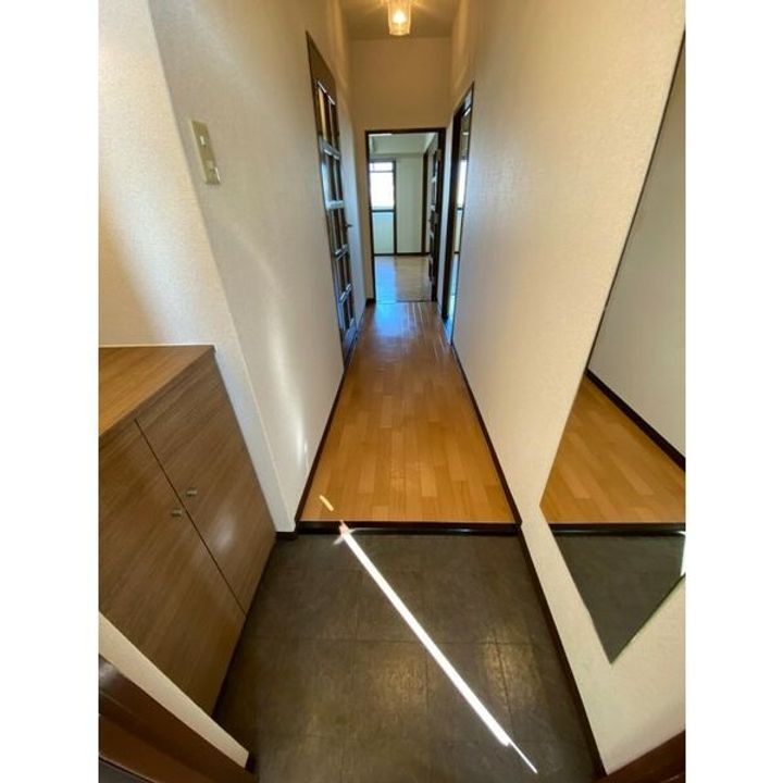 大正メゾン608の玄関