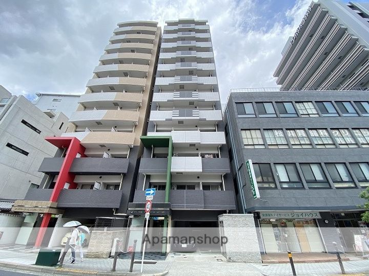 アドバンス上町台ラシュレの外観