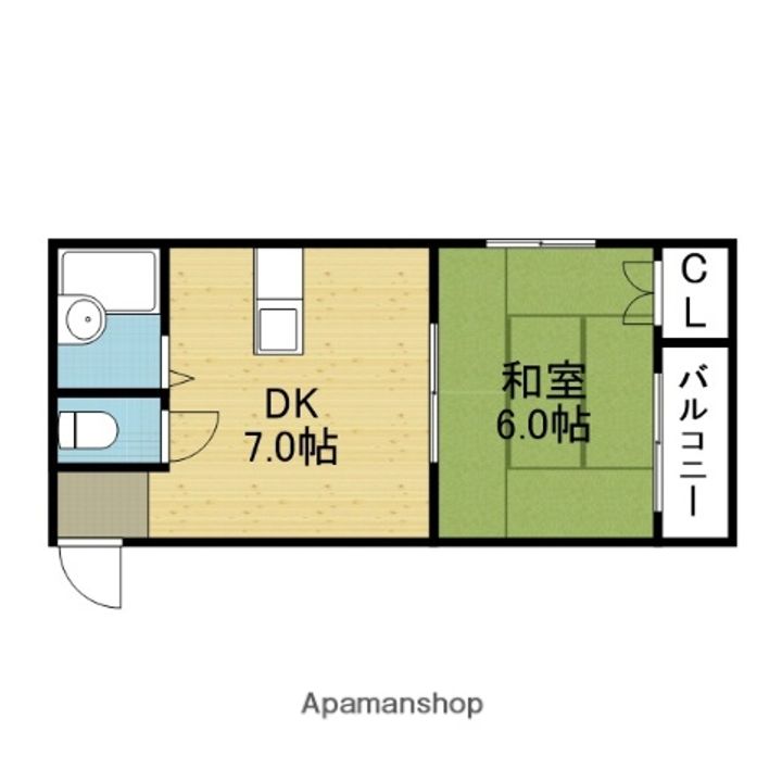 ミヤタハイツの間取り