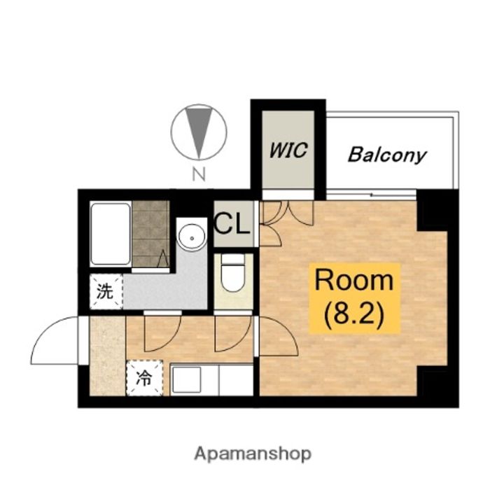 ドゥエリング上汐の間取り