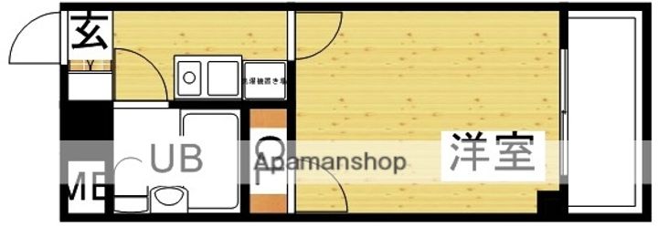 トーカン東淀川キャステールの間取り