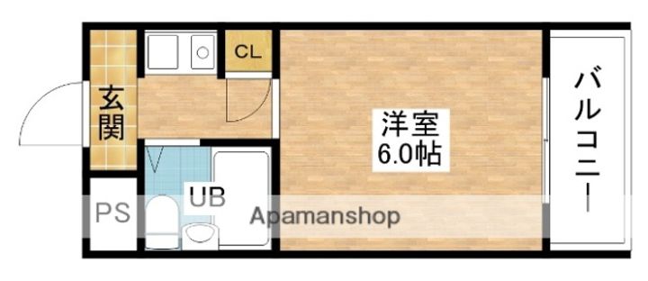 アイバレー上新庄の間取り