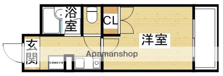 エスリード新大阪第8の間取り