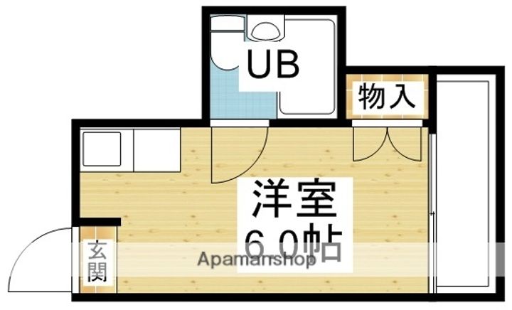アプトン新大阪の間取り