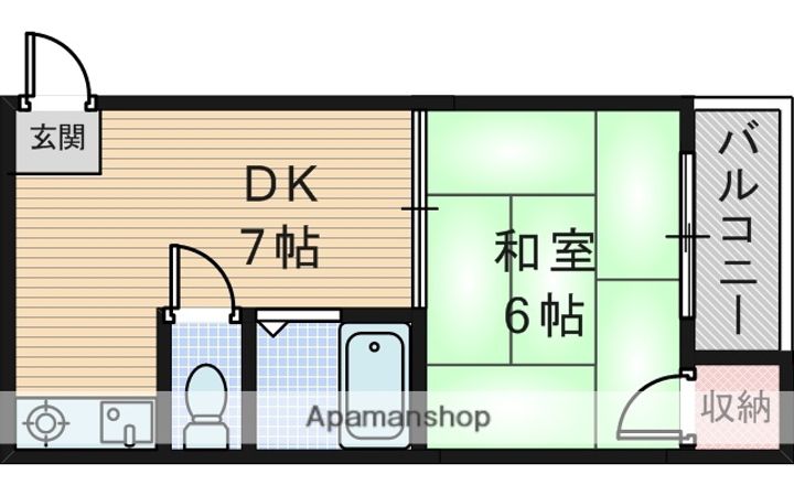 ライズワン下新庄の間取り