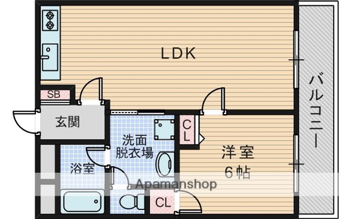 第3高光マンションの間取り