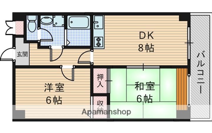 東淡路豊源ビルの間取り