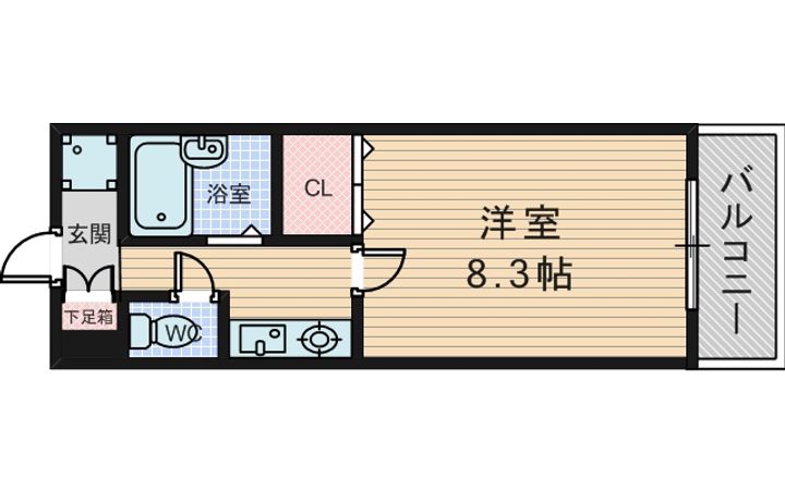 セブンハイツの間取り