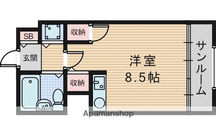 上新ビル 上新庄の間取り
