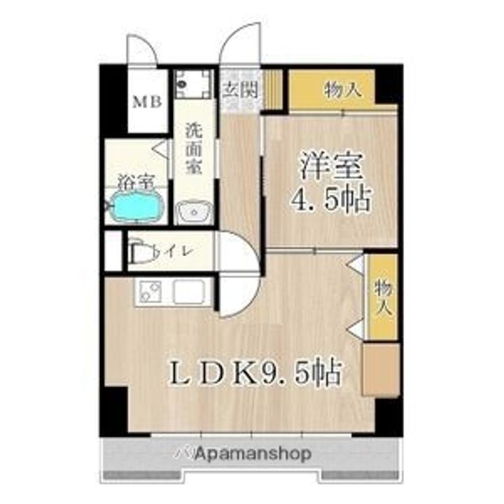 パークモダン新大阪の間取り